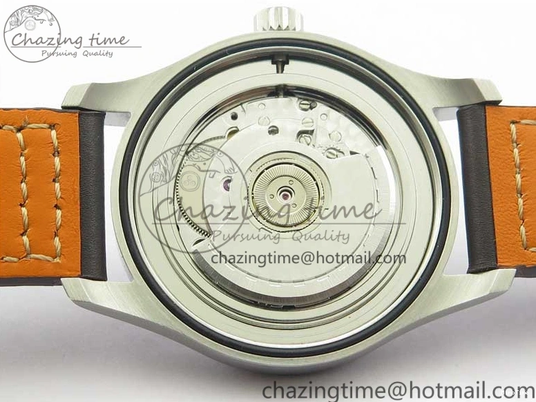 MIROTIME 0203 MARK XVIII Le Petit Prince IW327004 SS FKF 1:1 Best Edition Blue Dial On Brown Leather Strap Trendsetting 7117